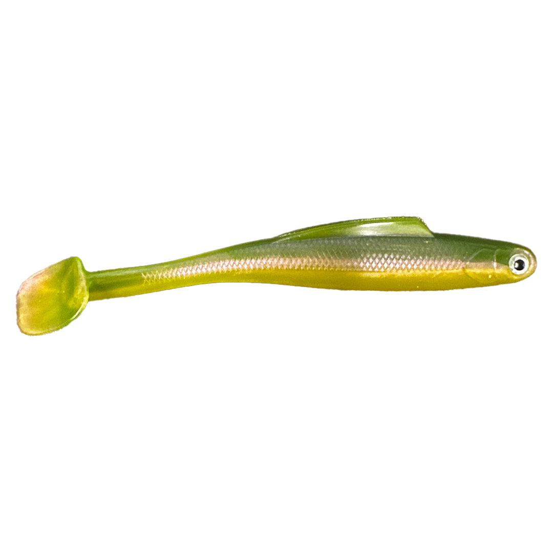 MALADE DE PÊCHE MÉNÉ MME. WALLY 4’’ - DOS VERT image