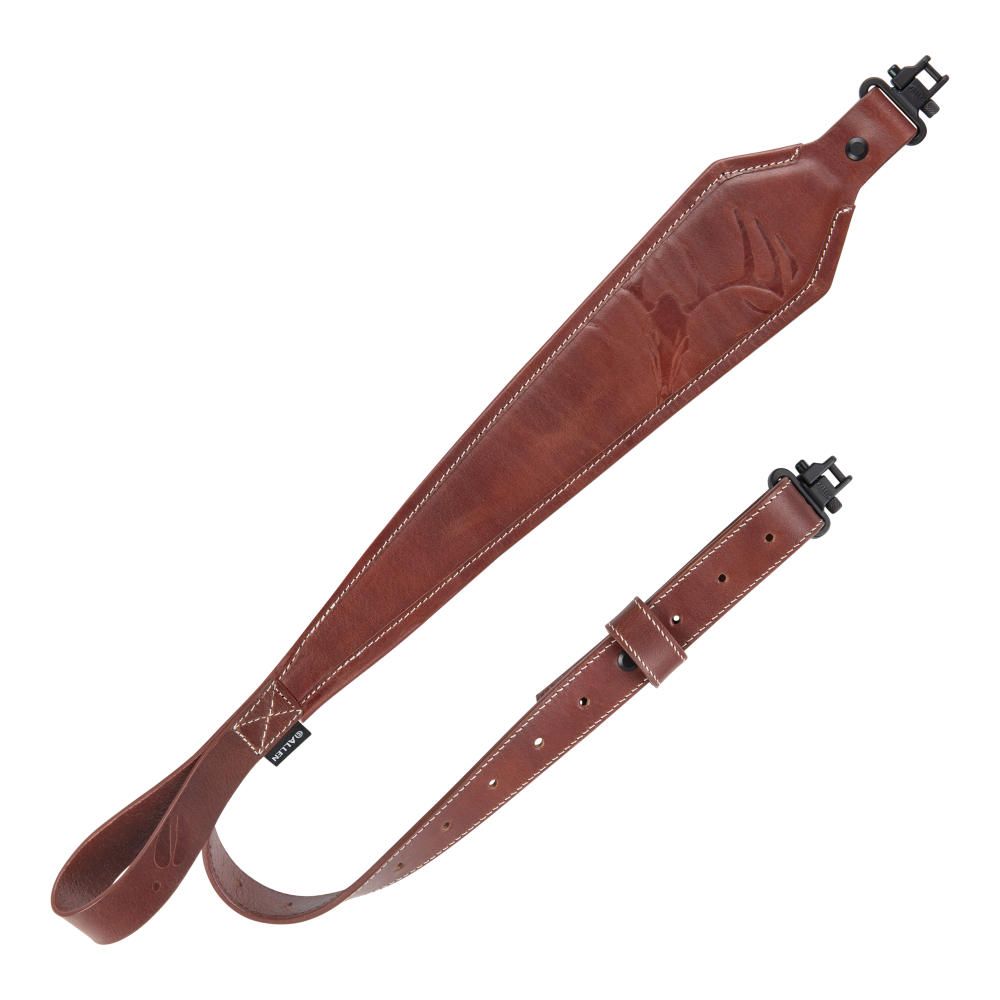 ALLEN COURROIE DEER DEBROSS EN CUIR, BRUNE image 0