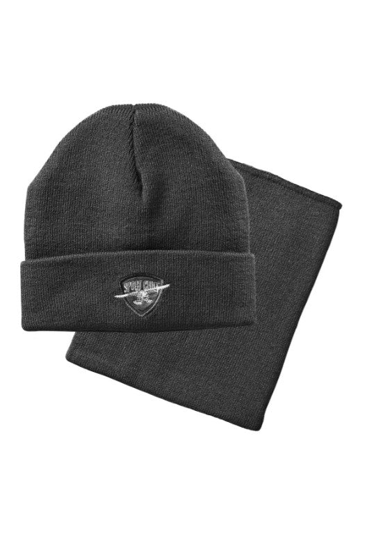 SPORTCHIEF TUQUE ET CACHE-COU THINSULATE - BLACK, ONE SIZE FIT ALL image