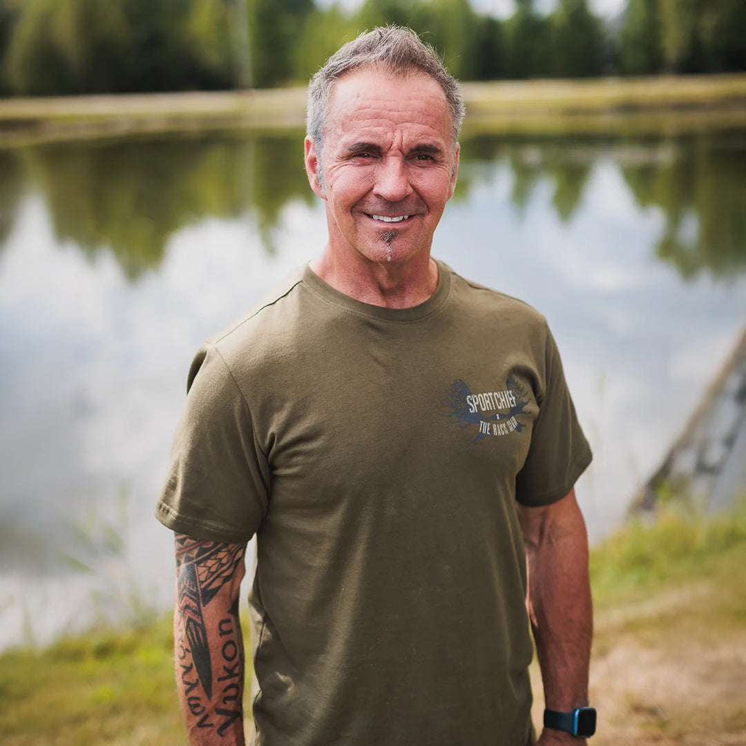 SPORTCHIEF T-SHIRT DE CHASSE L'HOMME PANACHE - VERT CYPRÈS image 0