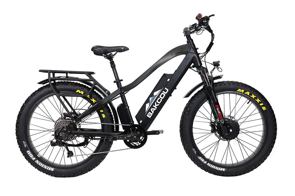 BAKCOU EBIKE KODIAK AWD 500W 25 Ah, MATTE BLACK image 3