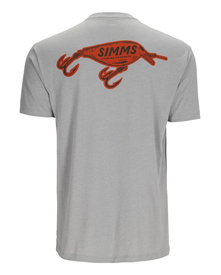 SIMMS T-SHIRT SQUARE BILL, CINDER HEATHER image 0