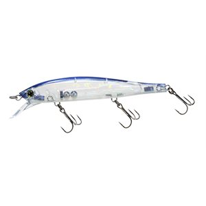 HARDCORE JERKBAIT MINNOW FLAT 70SP - 2 3/4'' - PURPLE RAINBOW - GHOST PRO BLUE image