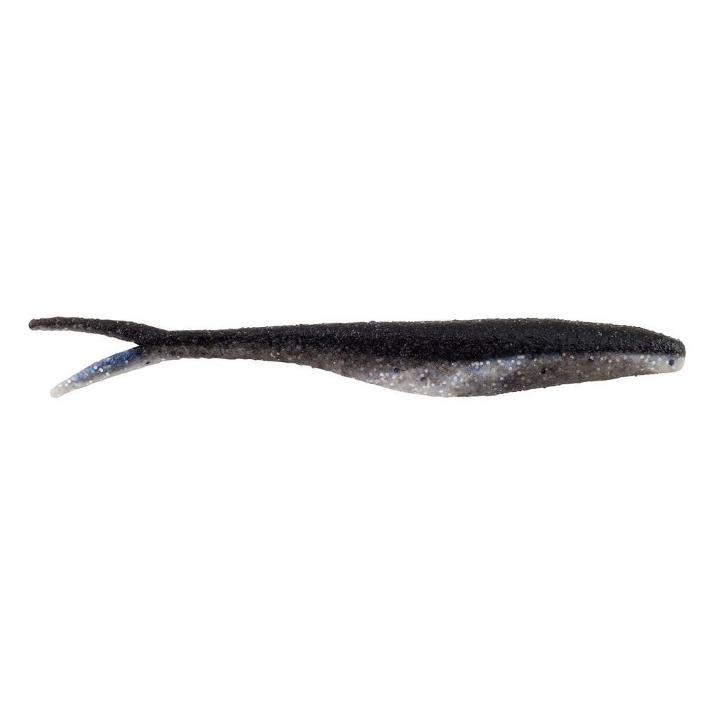 BERKLEY POWERBAIT MAXSCENT FLATNOSE JERK SHAD - BLACK SHINER image