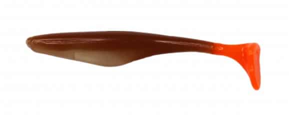 NXS LEURRE SOUPLE DANCING DEATH SHAD 4'' - CHIBOUGAMOU GLOW image