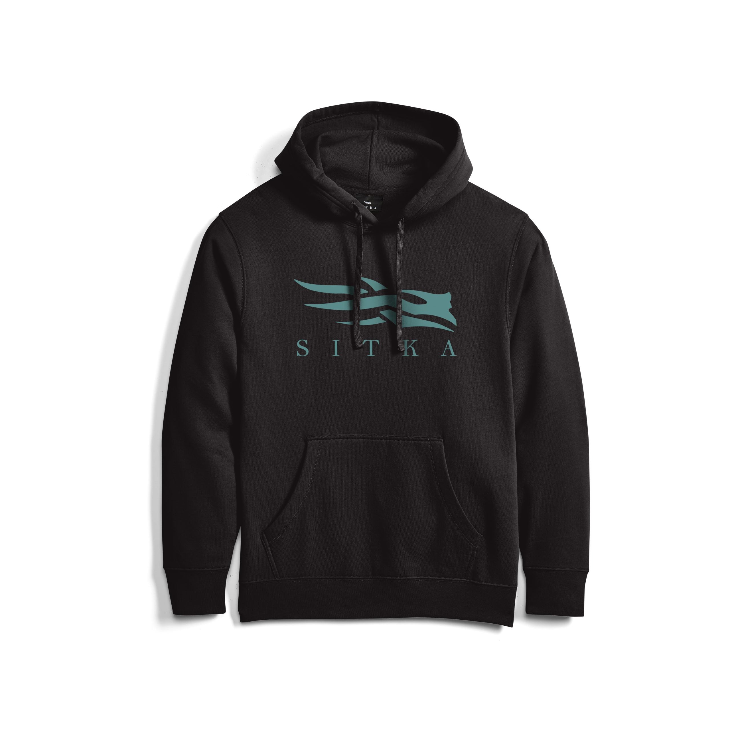SITKA HOODIE ICON PULLOVER NOIR AQUA image 0