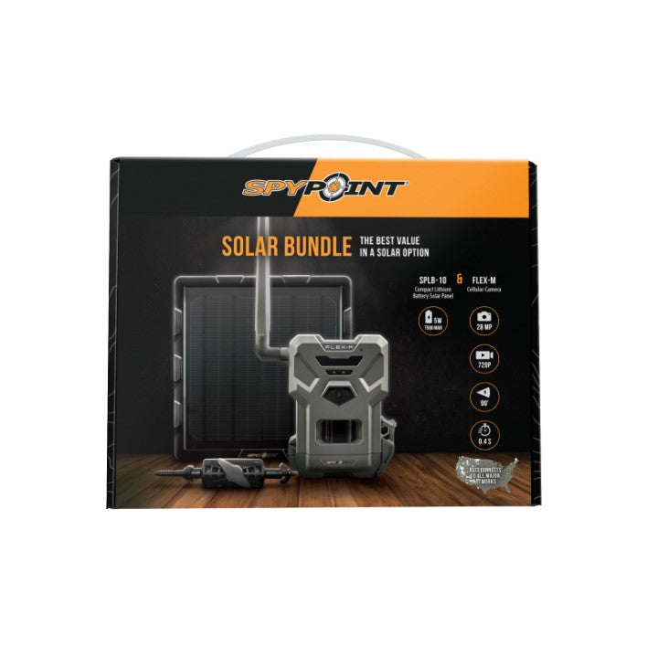 SPYPOINT ENSEMBLE FLEX-M - PANNEAU SOLAIRE - SUPPORT MA-500 image 1