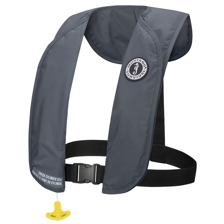 MUSTANG VESTE DE FLOTTAISON GONFLABLE AUTOMATIQUE M.I.T 70 - ADMIRAL GRAY image 0