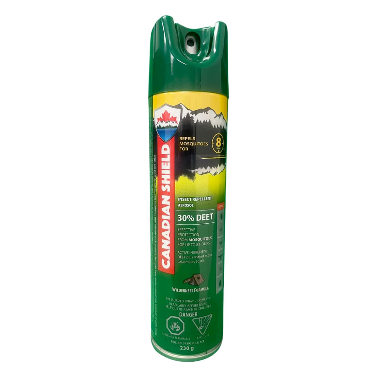 CANADIAN SHIELD INSECTIFUGE  230G 30% DEET AÉROSOL image 0