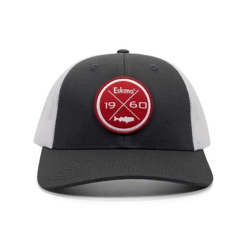 ESKIMO CASQUETTE STYLE TRUCKER GRISE AVEC PATCH image 0