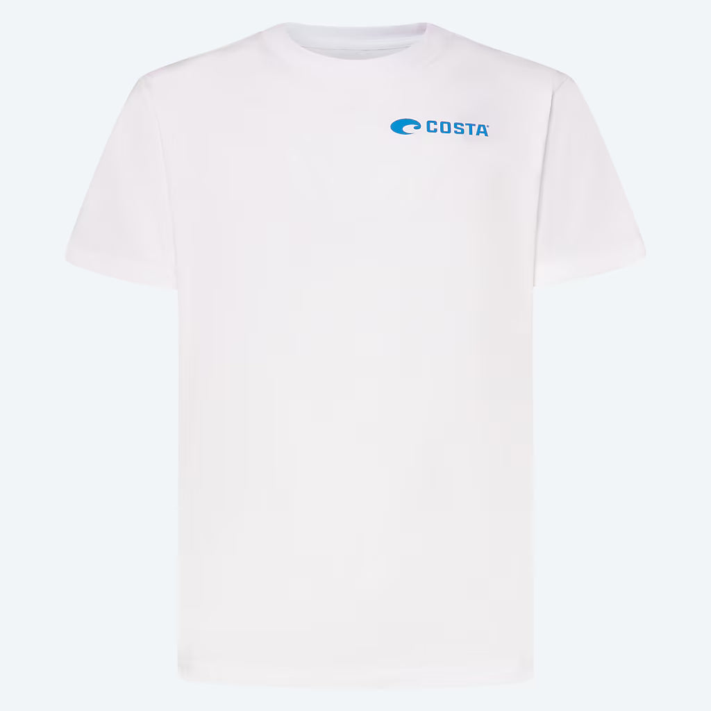 COSTA T-SHIRT CLASSIC EMBLEM WHITE SHARK image 0
