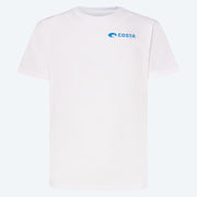COSTA T-SHIRT CLASSIC EMBLEM WHITE SHARK image 0