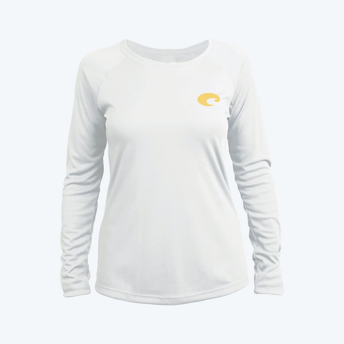 COSTA CHANDAIL MANCHE LONGUE SUN BLOCKS TECH FEMME BLANC image 0