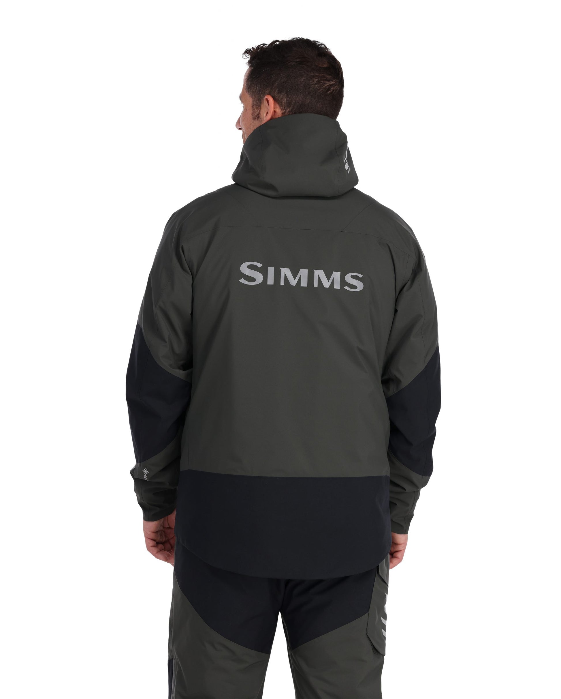 SIMMS MANTEAU GUIDE IMPERMÉABLE ISOLÉE, CARBONE image 1