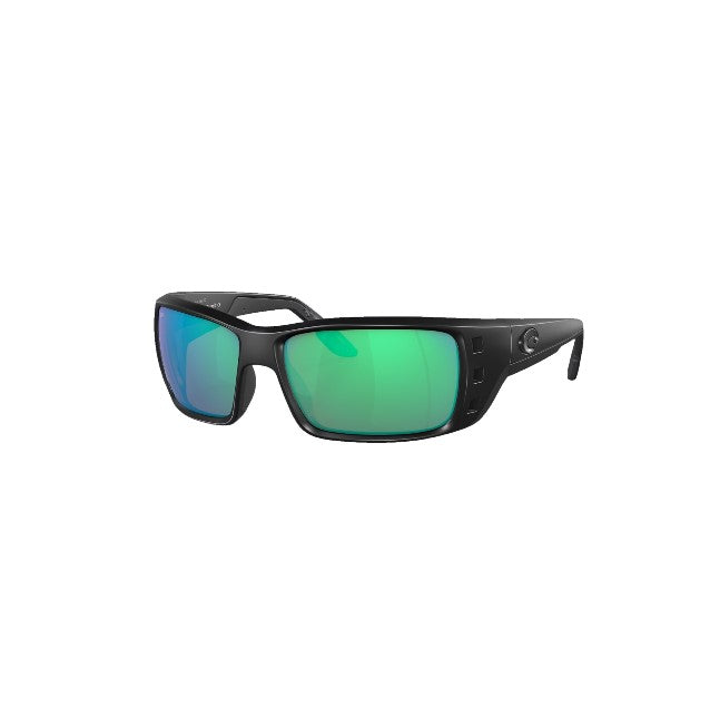 COSTA LUNETTE DE SOLEIL AVEC VERRE POLARISÉ 580 - PERMIT - BLACKOUT, GREEN MIRROR image