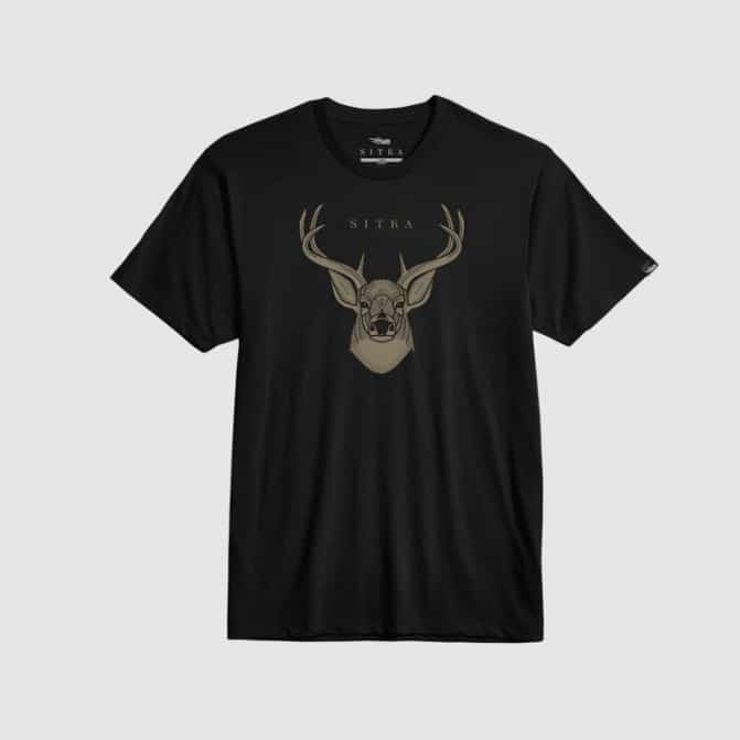 SITKA T-SHIRT 8 POINT, NOIR image 0