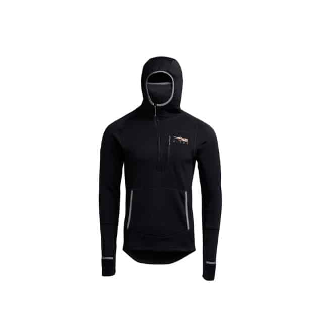 SITKA FANATIC HOODIE - NOIR image 0
