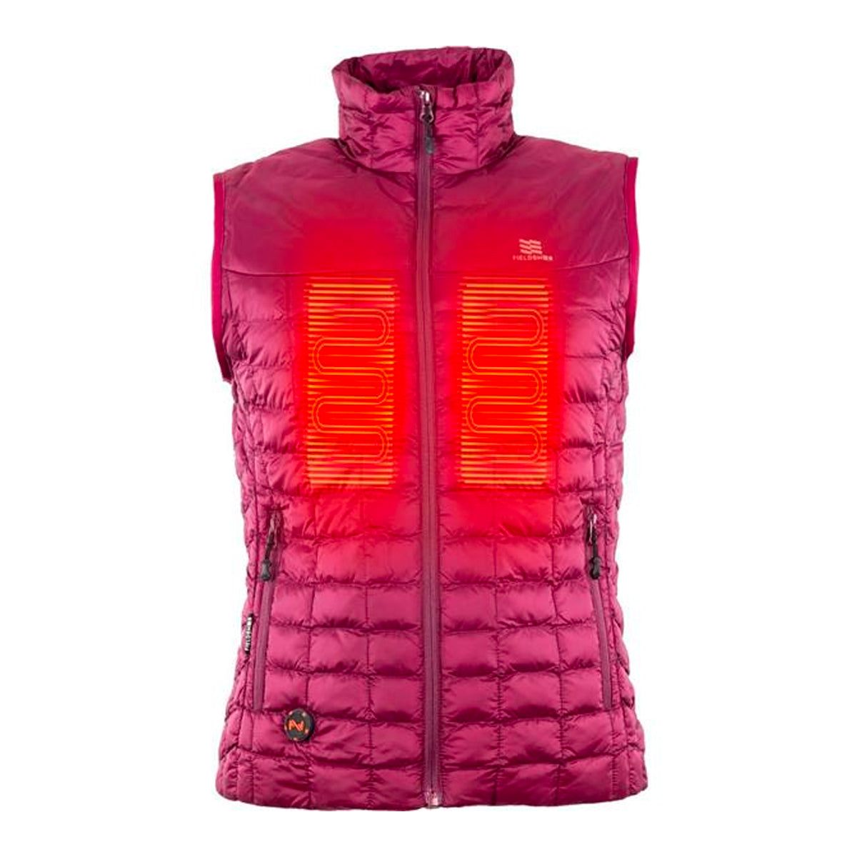 MOBILE WARMING VESTE CHAUFFANTE BACKCOUNTRY POUR FEMME, BURGUNDY image 0