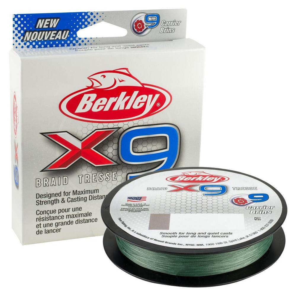 BERKLEY FIL TRESSÉ X9 - LOW-VIS GREEN, 20 LBS image