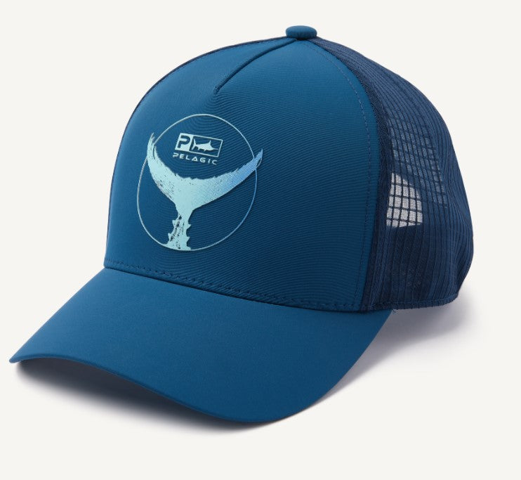 PELAGIC CASQUETTE ECHO TAILS UP, BLUE image 0