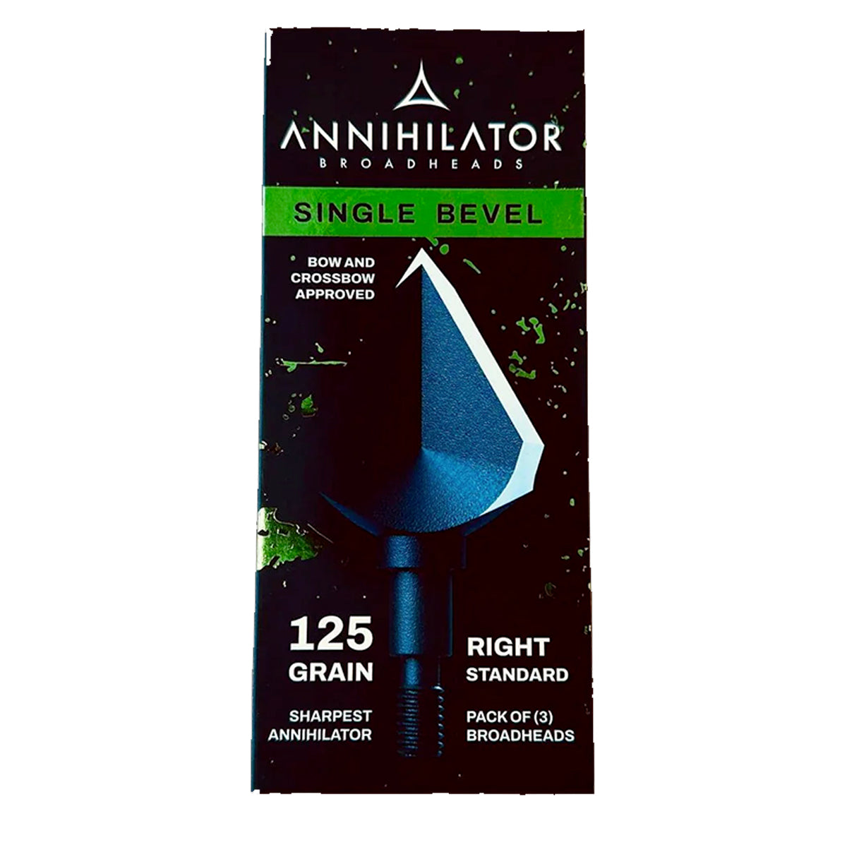 ANNIHILATOR POINTE DE CHASSE SINGLE BEVEL 125 GRAIN RIGHT 3 PCS image 0