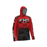 FXR CHANDAIL À CAPUCHON UPF "PROFISH TOURNAMENT" AIR UP POUR HOMME - ROUGE image 0