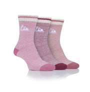 STORM VALLEY BAS POUR FEMME MARL COULEUR ROSE/CRÈME, PAQUET DE 3 image 0