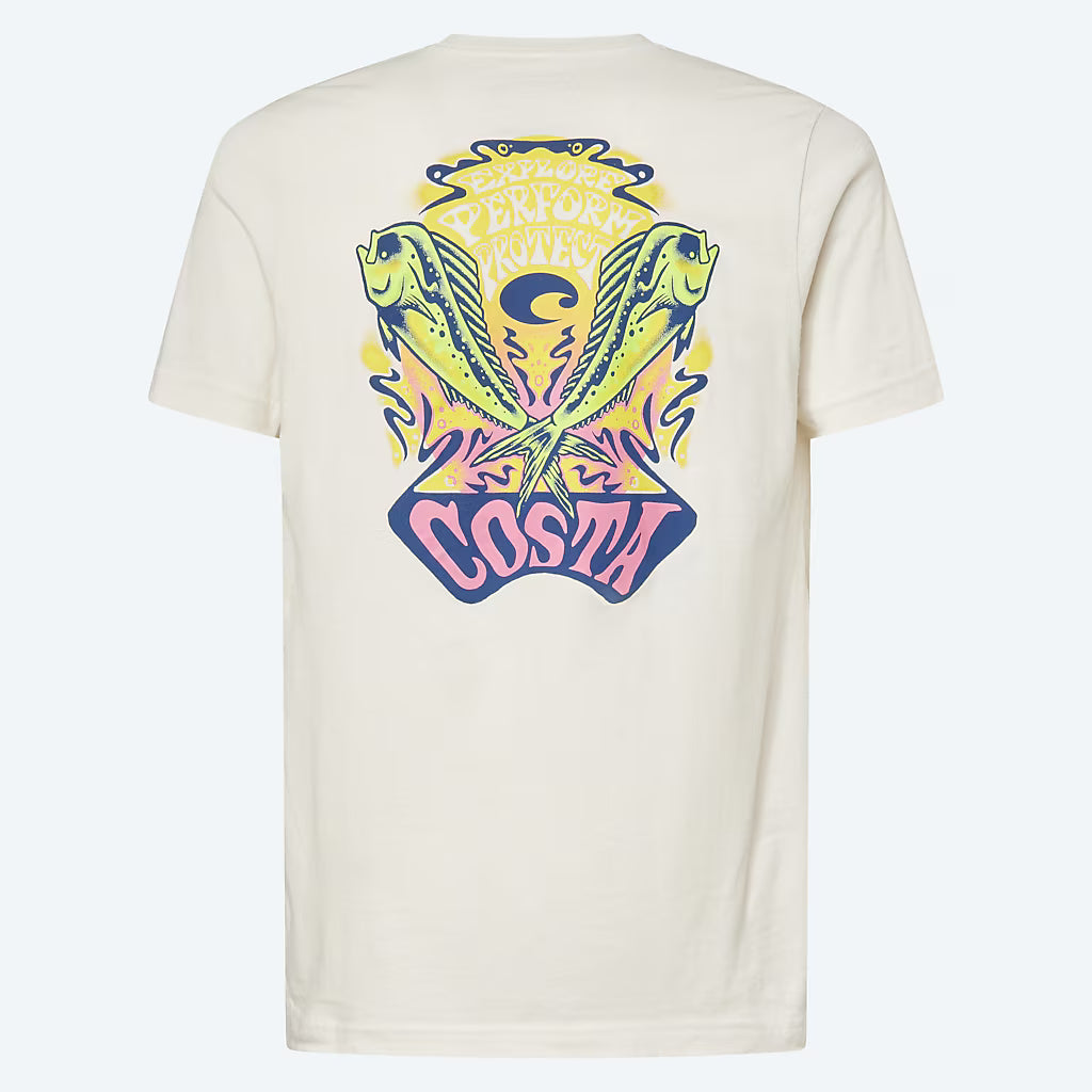 COSTA T-SHIRT PSYCH ROCK MAHI VINTAGE WHITE image 0