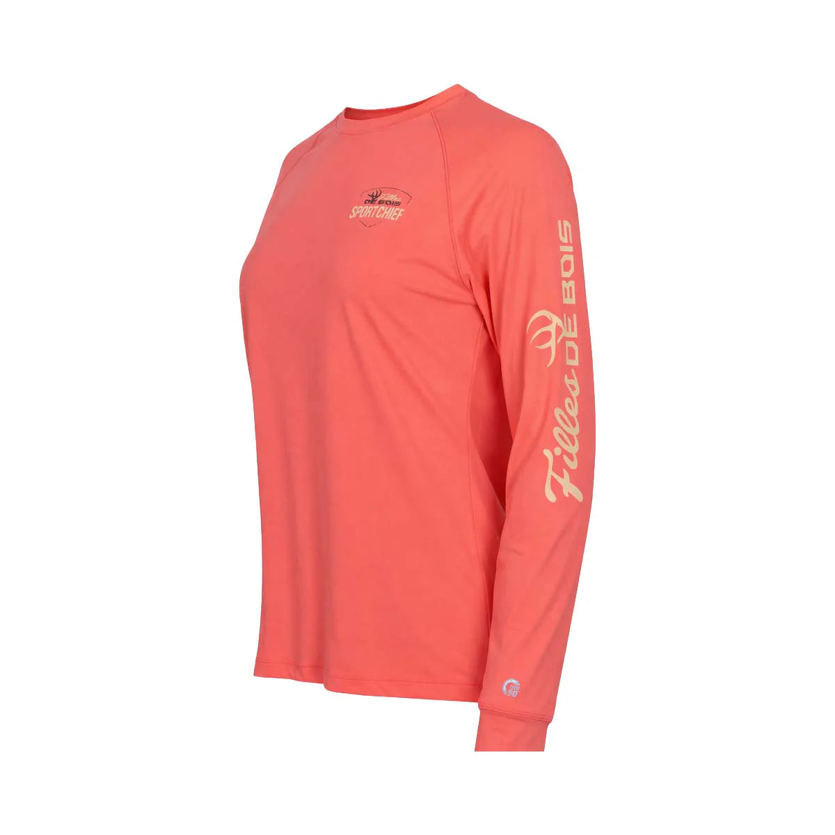 SPORTCHIEF CHANDAIL MANCHE LONGUE TETRA FILLES DE BOIS ROSE image 2