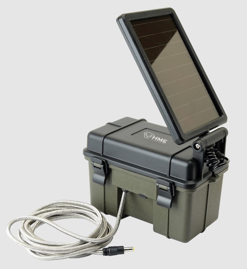 HUNTING MADE EASY BATTERIE 12V AVEC PANNEAU SOLAIRE image 0