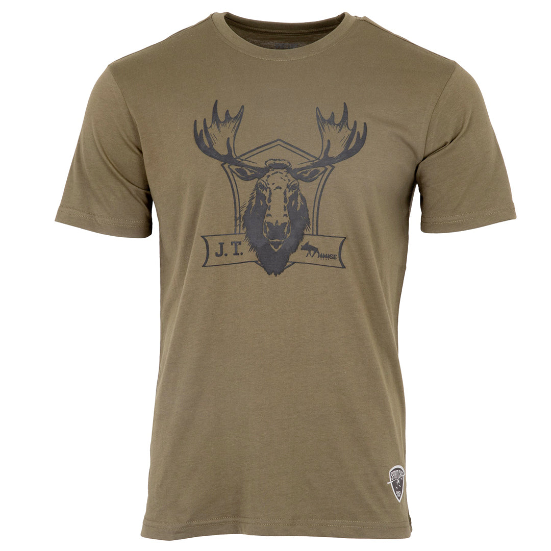 SPORTCHIEF T-SHIRT DE CHASSE HOMME J.T. MOOSE COLLECTION JASON TREMBLAY MORNEAU -  VERT image 0