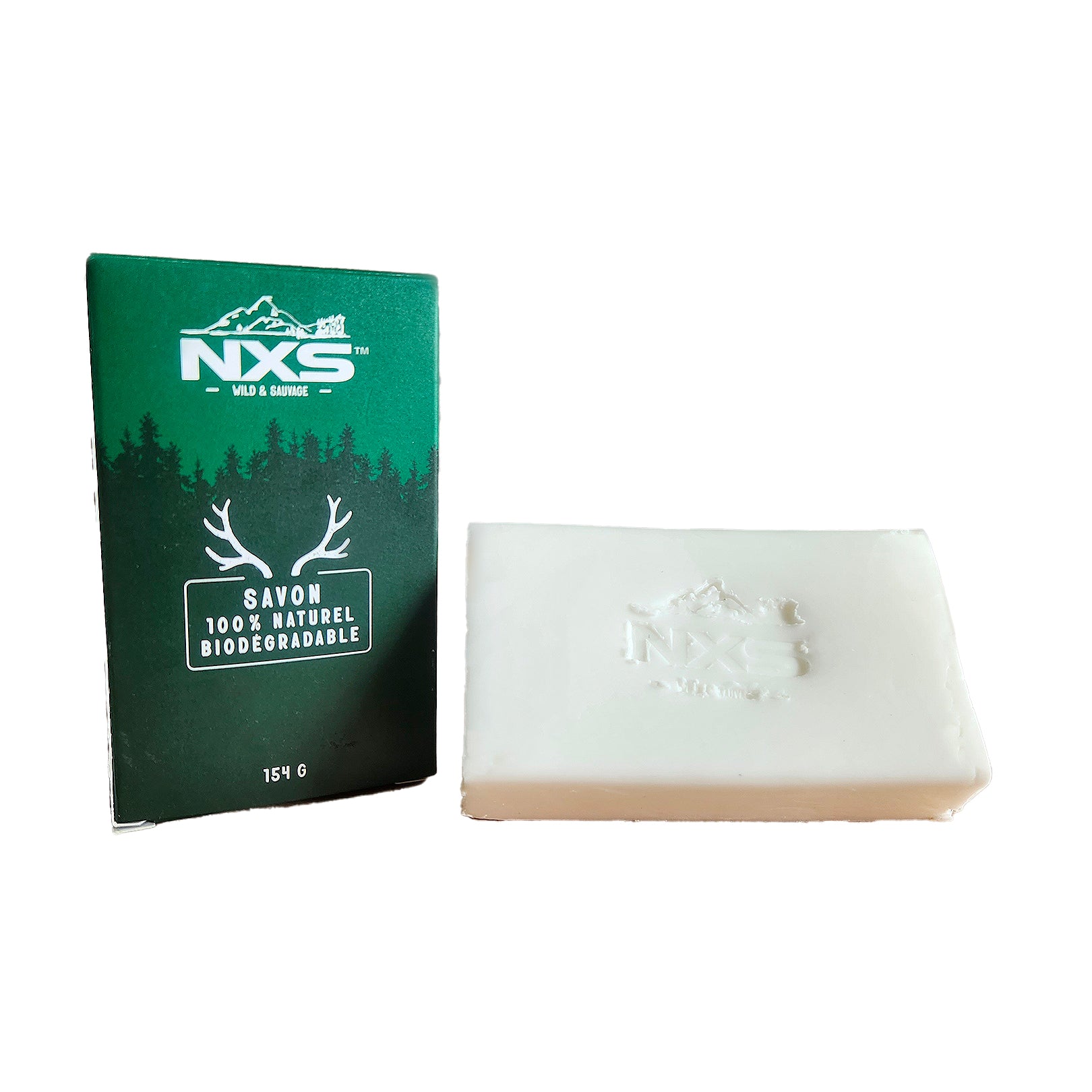 NXS SAVON NATUREL WILD & SAUVAGE BIODÉGRADABLE, CÈDRE image 0