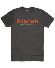 SIMMS T-SHIRT AVEC LOGO CHARCOAL HEATHER image 0