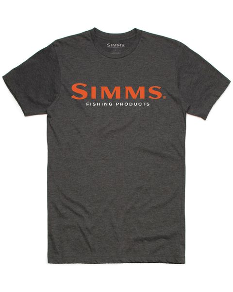 SIMMS T-SHIRT AVEC LOGO CHARCOAL HEATHER image 0
