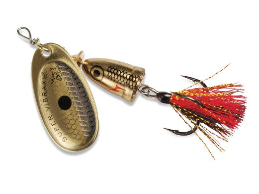 CLASSIC VIBRAX 02 FOXTAIL 3/16 OZ - GOLDEN SHINER image
