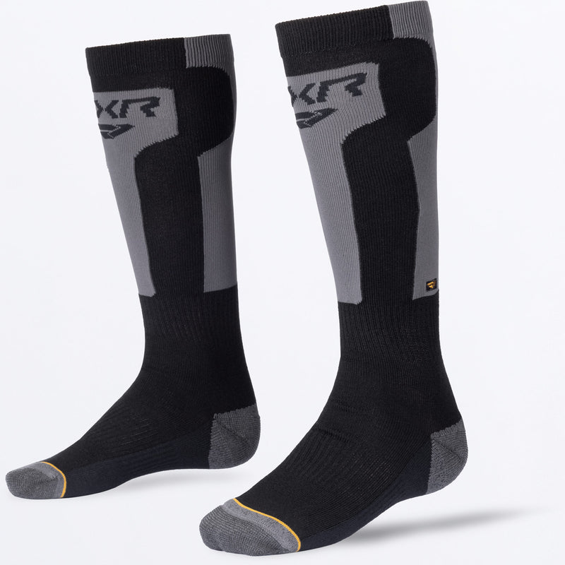 FXR BAS EN MÉRINOS VAPOR ASPHALT BLACK
