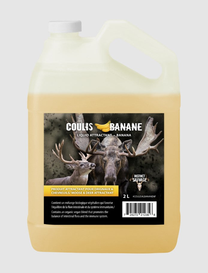 INSTINCT SAUVAGE COULIS AUX BANANES 2 LITRES image 0