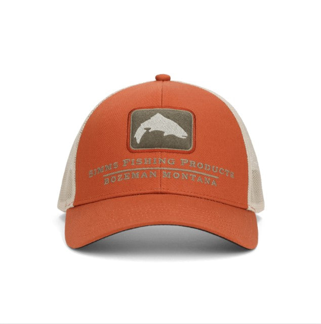 SIMMS CASQUETTE DOUBLE HAUL ICON TRUCKER - SIMMS ORANGE image 0