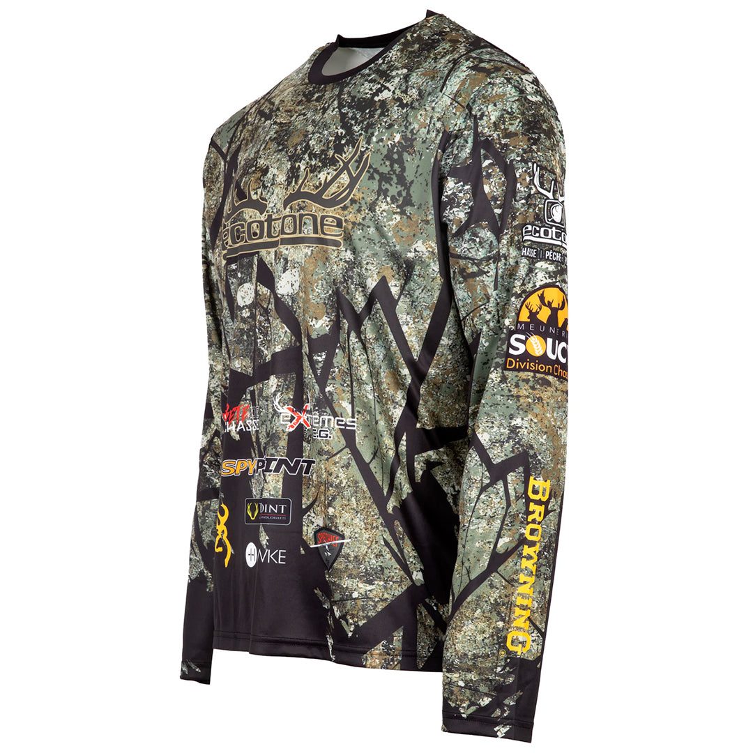 CHANDAIL DE CHASSE HOMME LOGOS DE MARQUES TEAM ECOTONE image 0