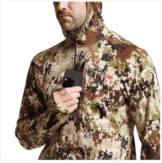 SITKA CHANDAIL DE COMBINE CORE MERINO 330, OPTIFADE SUBALPINE image 3