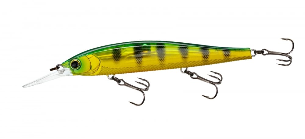 POISSON NAGEUR JERKBAIT 110 DEEP 4 3/8'' 110MM DE YO-ZURI - NATURAL PERCH image