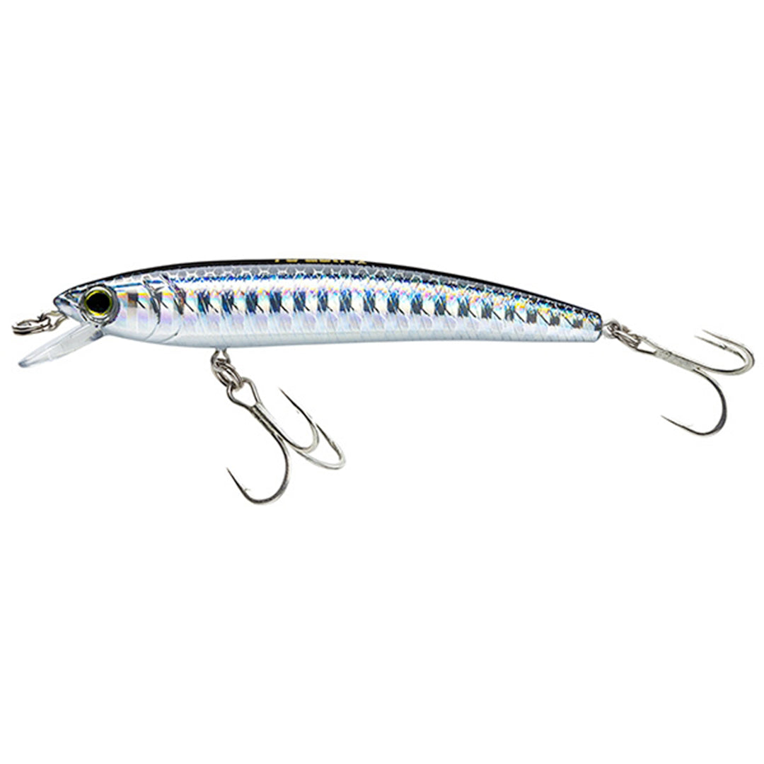 YO-ZURI PINS MINNOW FLOTTANT - 70MM - SILVER BLACK image