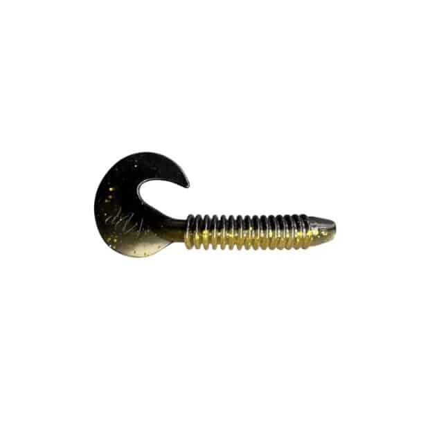 MALADE DE PÊCHE RIPPLE GRUB 3.5" - BLACK GOLD image