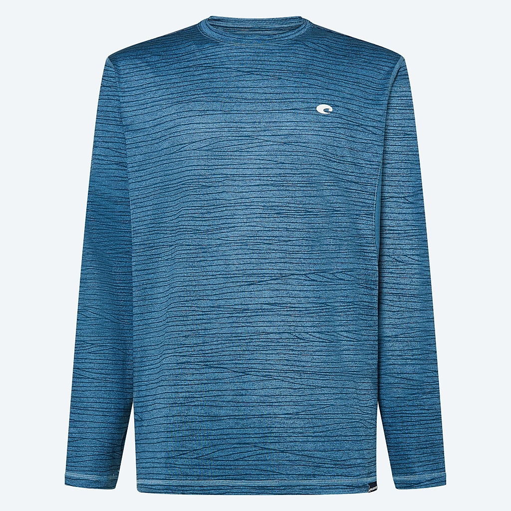 COSTA CHANDAIL MANCHE LONGUE VOYAGER PERFORMANCE TIDE PRINT BLEU image 0