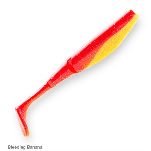 ZMAN SCENTED PADDLERZ 4'' - BLEEDING BANANA image
