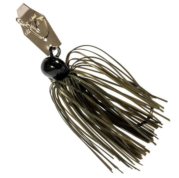 ZMAN CHATTERBAIT MINI - 1/4, GREEN PUMPKIN BLACK image