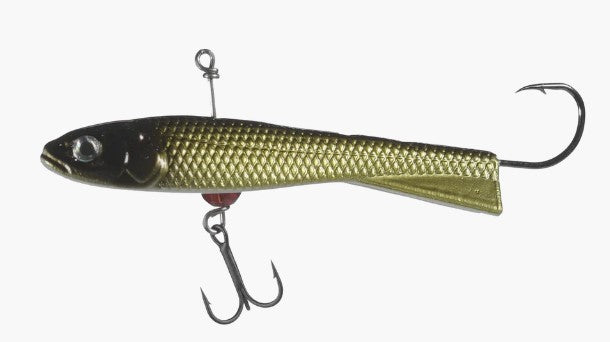 FREEDOM TURNBACK SHAD 1" 1/4 - GOLD BLACK image