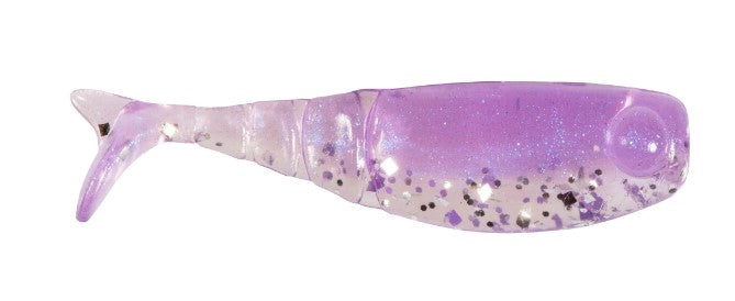 ZMAN LEURRE SOUPLE MICRO FINESSE SHAD FRYZ 1.75'' - DARK N STORMY image