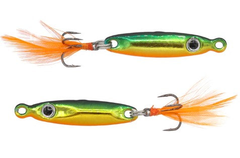 EUROTACKLE T-FLASHER CUILLIERE MICRO TUNGSTEN 1/4 OZ - FIRETIGER image
