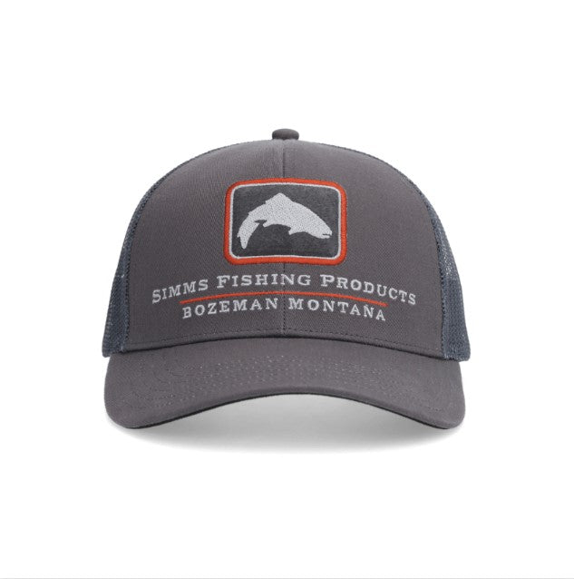 SIMMS CASQUETTE DOUBLE HAUL ICON TRUCKER - SLATE GREY image 0